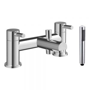 Moods Bethesda Chrome Bath Shower Mixer Tap