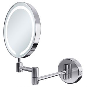Moods Brave Round LED Cosmetic Mirror Chrome