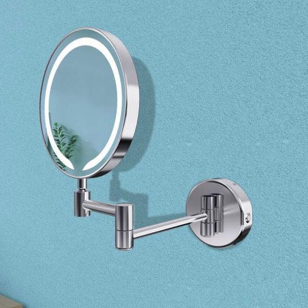 Moods Brave Round LED Cosmetic Mirror Chrome #2