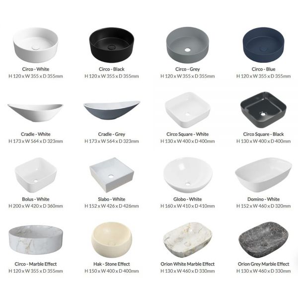 Moods Nature 800mm White Marble Wall Hung Basin Shelf With Brushed Bronze Bottle Trap #6