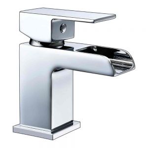 Moods Derwent Chrome Mini Basin Mixer Tap with Waste