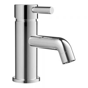 Moods Eustache Chrome Mini Basin Mixer Tap with Waste