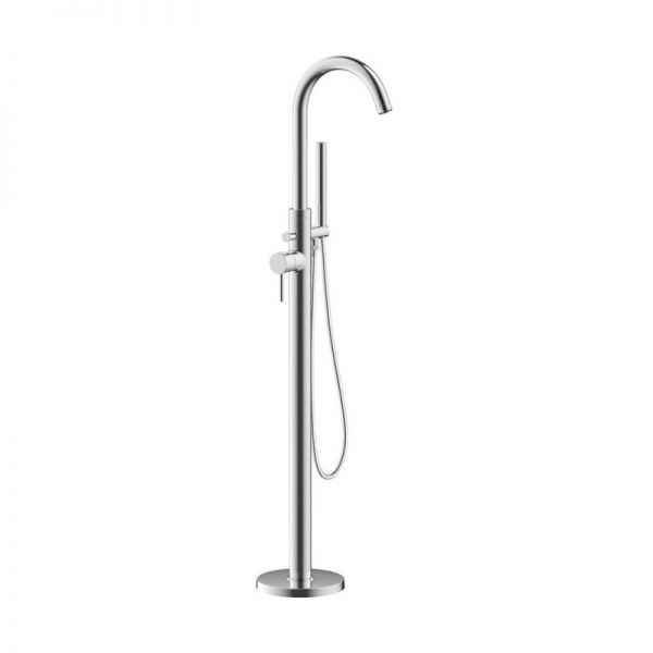 Moods Eustache Chrome Floor Standing Bath Shower Mixer Tap