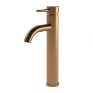 Moods Eustache Brushed Bronze Tall Basin Mixer Tap