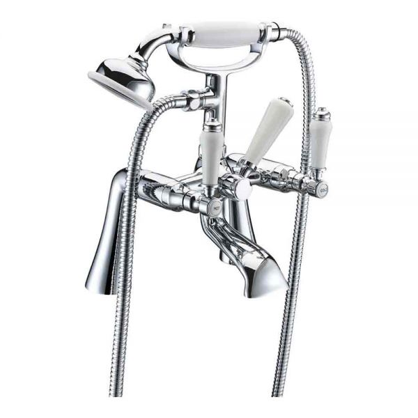 Moods Hempstead Chrome Bath Shower Mixer Tap