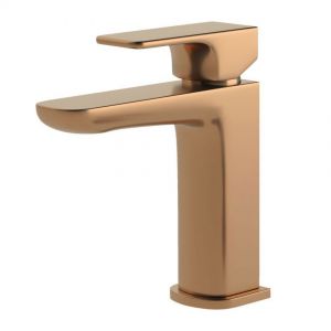 Moods Hingham Brushed Bronze Mono Basin Mixer Tap with Waste