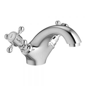 Moods Huron Chrome Mono Basin Mixer Tap with Waste