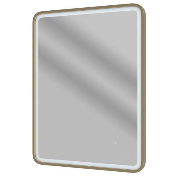 Moods Kyoto 800 x 600 Rectangular LED Mirror Brushed Bronze