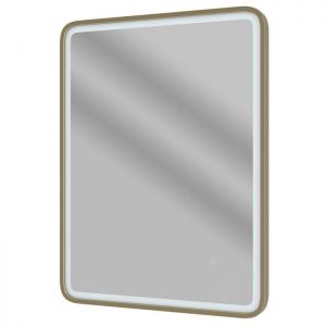 Moods Kyoto 800 x 600 Rectangular LED Mirror Brushed Bronze