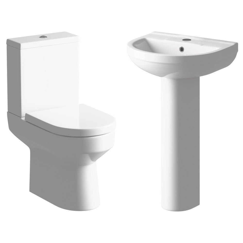 Moods Laura Toilet and Basin Bathroom Suite MOOD1914MOOD1822