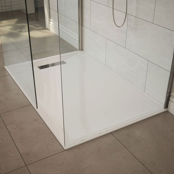 Moods Reflex 25mm Linear Rectangular Shower Tray 1600 x 800mm #2
