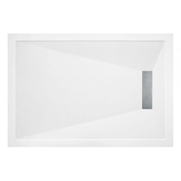 Moods Reflex 25mm Linear Rectangular Shower Tray 1200 x 800mm