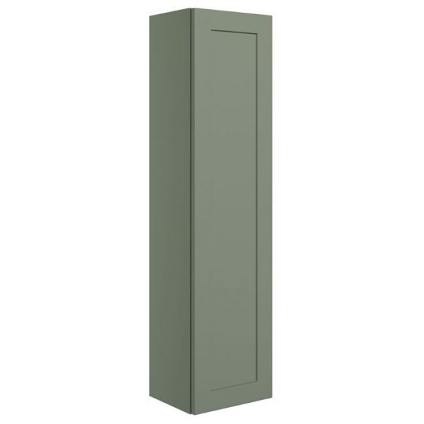 Moods Maybank Reed Green Wall Hung Tall Bathroom Storage Unit