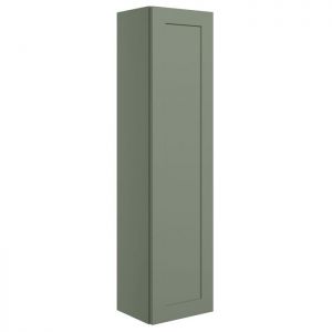 Moods Maybank Reed Green Wall Hung Tall Bathroom Storage Unit