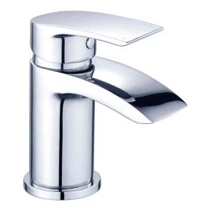 Moods Pecos Chrome Mini Basin Mixer Tap with Waste