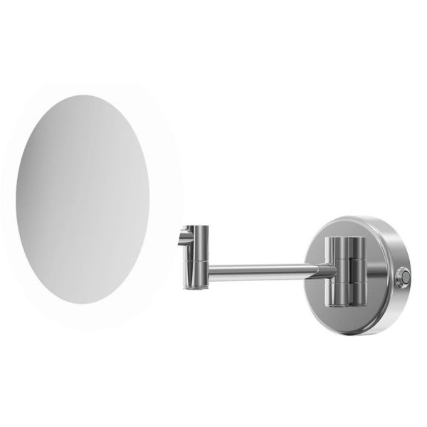 Moods Soar Round LED Cosmetic Mirror Chrome #2