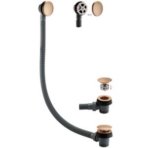 Moods Brushed Bronze Click Clack Bath Waste