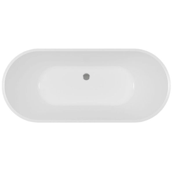 Moods Strata 1700 x 750 Fluted Freestanding Bath #3