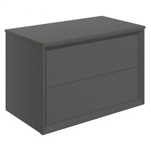 Moods Stream Matt Clay 800 Wall Mounted Vanity Unit and Worktop
