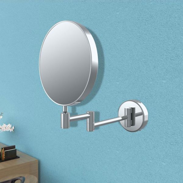 Moods Stream Round Cosmetic Mirror Chrome #2
