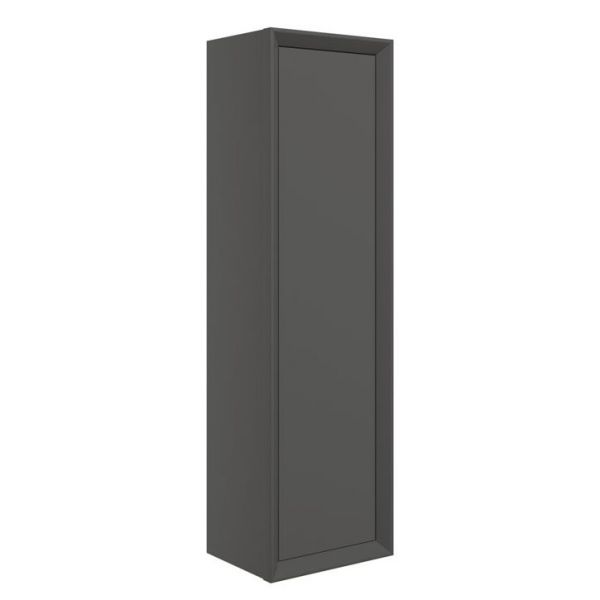Moods Stream Matt Clay Wall Hung Tall Bathroom Storage Unit