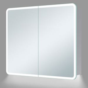 Moods Theo 700 x 600 Rectangular LED 2 Door Cabinet