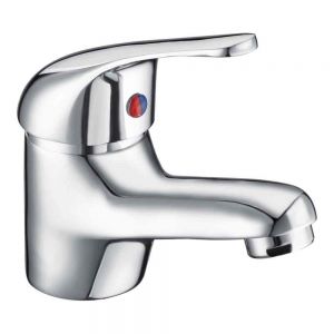 Moods Thornaby Chrome Mono Basin Mixer Tap with Waste