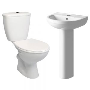 Moods Trade Toilet and Basin Bathroom Suite