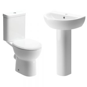 Moods Veneto Toilet and Basin Bathroom Suite