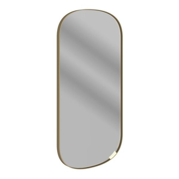 Moods Zeal 800 x 400 Oblong Mirror Brushed Bronze