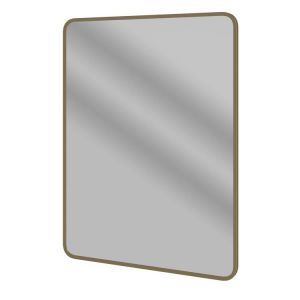 Moods Zeal 800 x 600 Rectangular Bathroom Mirror Brushed Bronze