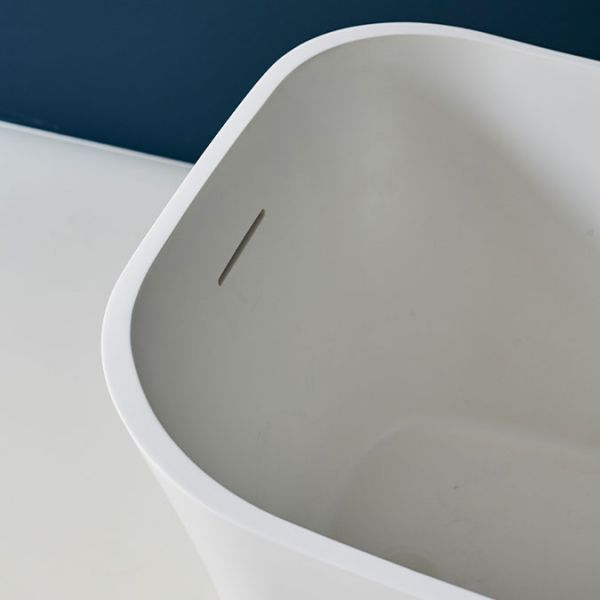 Clearwater Nebbia Natural Stone Freestanding Slipper Bath 1600 x 800mm #4