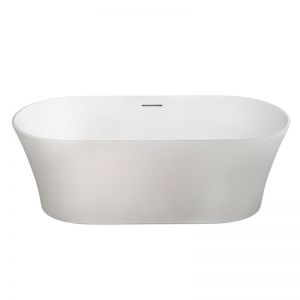 Clearwater Armonia Natural Stone Double Ended Freestanding Bath 1550 x 750mm