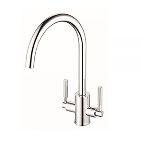 JTP Newbury Chrome Swivel Kitchen Mixer Tap
