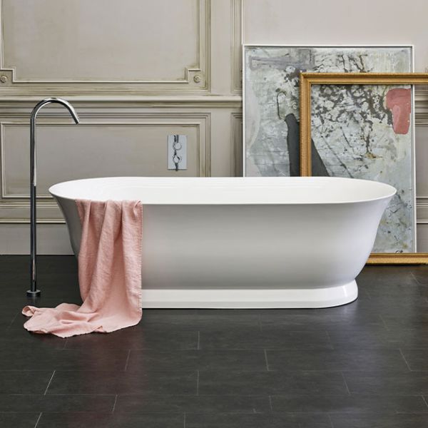 Clearwater Florenza ClearStone Double Ended Freestanding Bath 1828 x 864mm #2