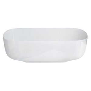 Clearwater Uno ClearStone Double Ended Freestanding Bath 1550 x 725mm