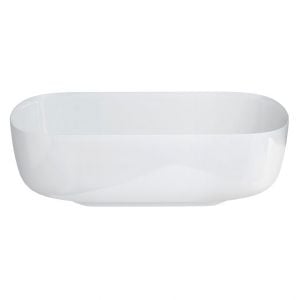 Clearwater Uno ClearStone Double Ended Freestanding Bath 1550 x 725mm