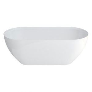 Clearwater Formoso Grande Gloss White Double Ended Freestanding Bath 1690 x 800mm