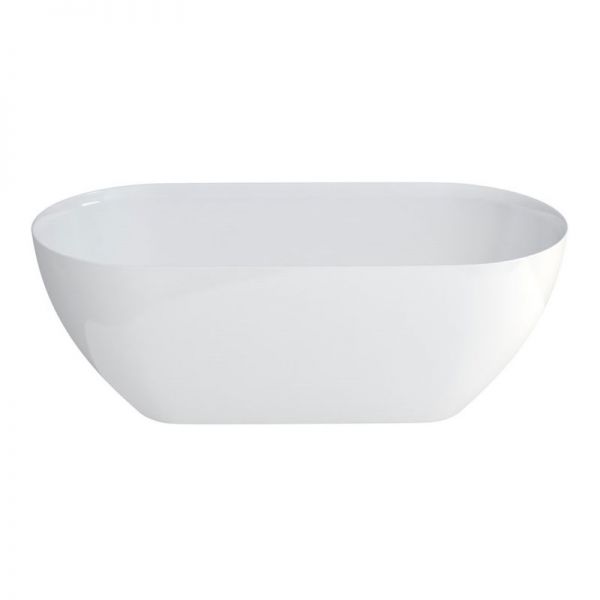 Clearwater Formoso Grande Matt White Double Ended Freestanding Bath 1690 x 800mm