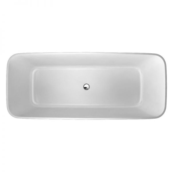 Clearwater Vicenza Piccolo Natural Stone Double Ended Freestanding Bath 1600 x 750mm #2