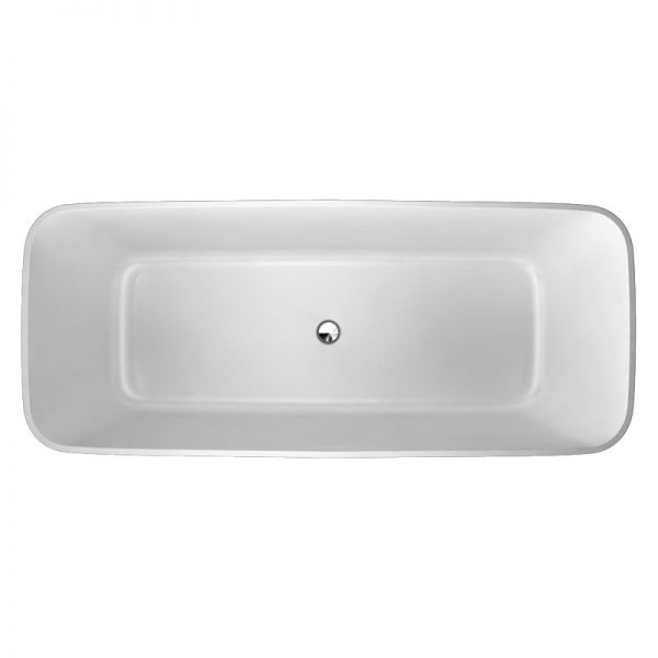 Clearwater Vicenza Natural Stone Double Ended Freestanding Bath 1790 x 750mm #2