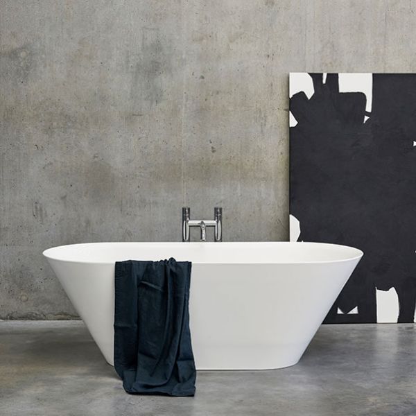 Clearwater Sontuoso ClearStone Double Ended Freestanding Bath 1690 x 700mm #3