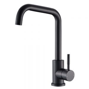Reginox Nera Matt Black Mono Kitchen Mixer Tap