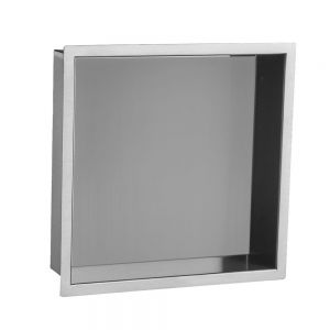 JTP Florence Chrome Shower Niche 300 x 300mm