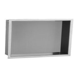 JTP Chrome Shower Niche 600 x 300mm