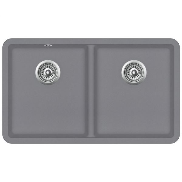 Clearwater Nova 2 Two Bowl Undermount Steel Granite Kitchen Sink 810 x 480