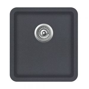 Clearwater Nova 1 One Bowl Undermount Slate Granite Kitchen Sink 420 x 460