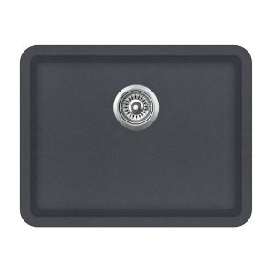 Clearwater Nova 1 One Bowl Undermount Slate Granite Kitchen Sink 585 x 460