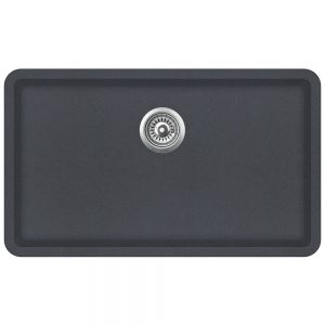 Clearwater Nova 1 One Large Bowl Undermount Slate Granite Kitchen Sink 810 x 480