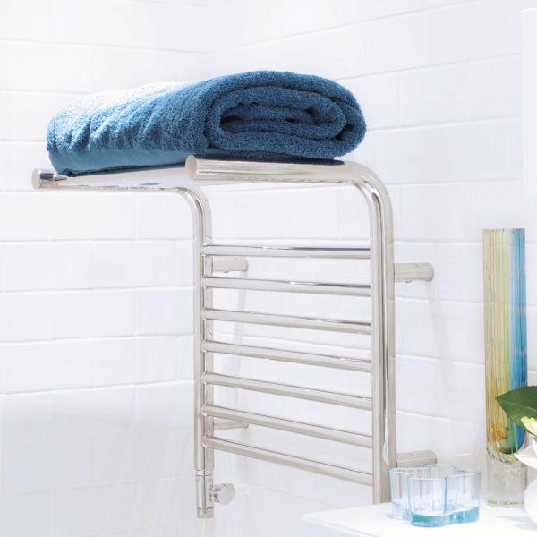 JIS Sussex Newhaven 480mm x 520mm Designer Stainless Steel Towel Rail #3